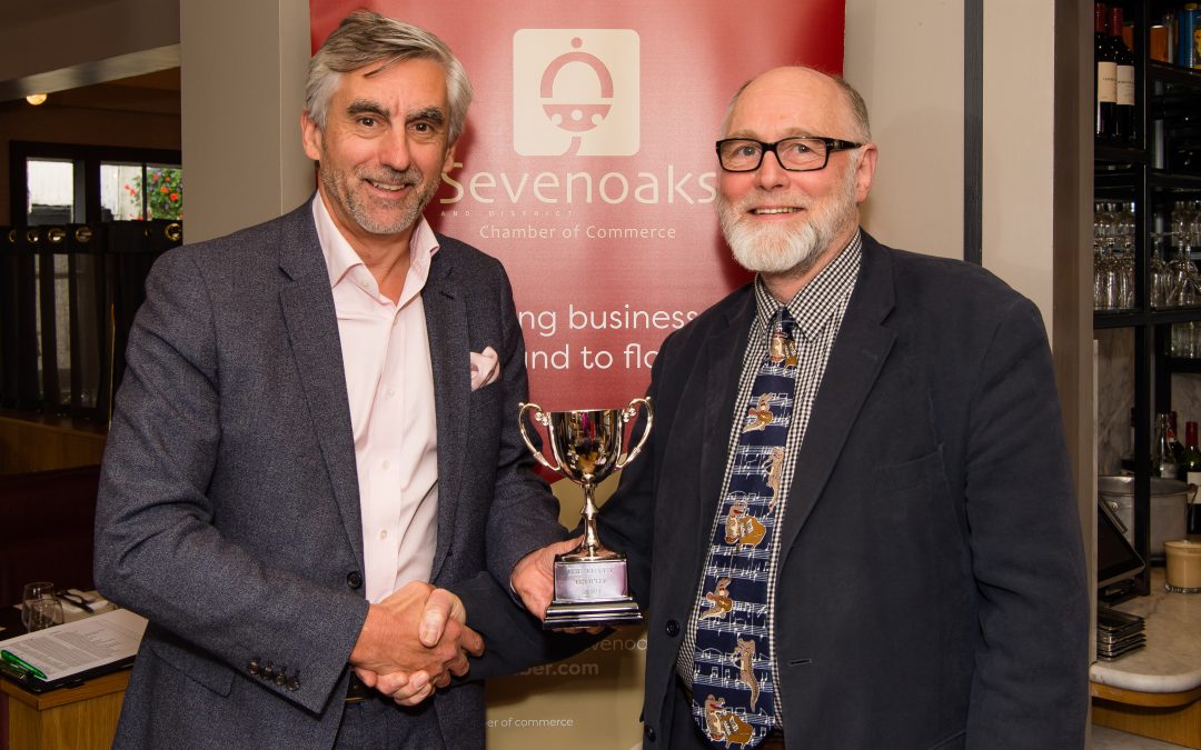 John Levett receives The Tuvey Trophy 2019