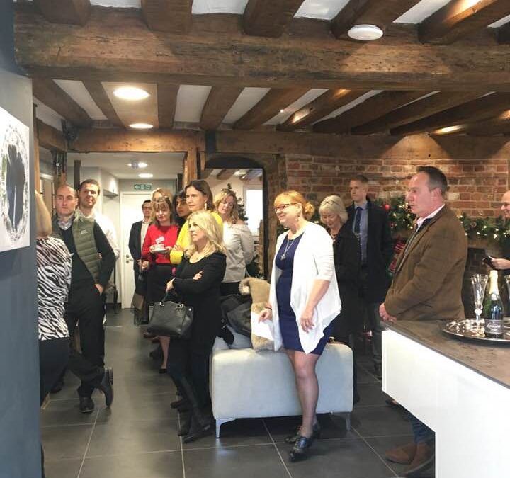 Vibrant Business Networking at Schmidt Kitchens with Happen