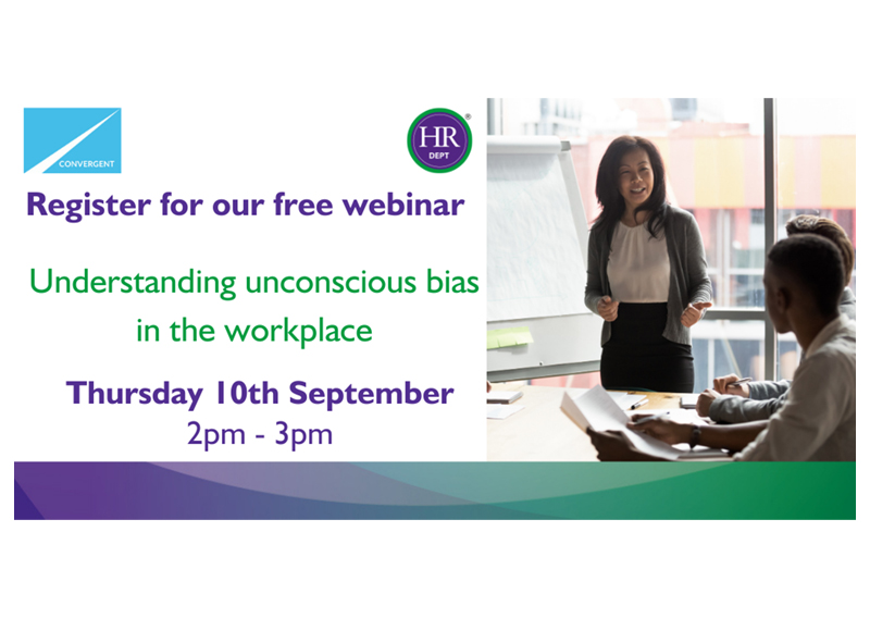 Understanding unconscious bias in the workplace webinar – September 10th