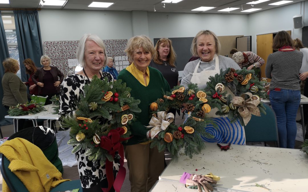 Bring Hope this Christmas by taking part in one of Hospices of Hope’s Christmas Wreath Workshops!