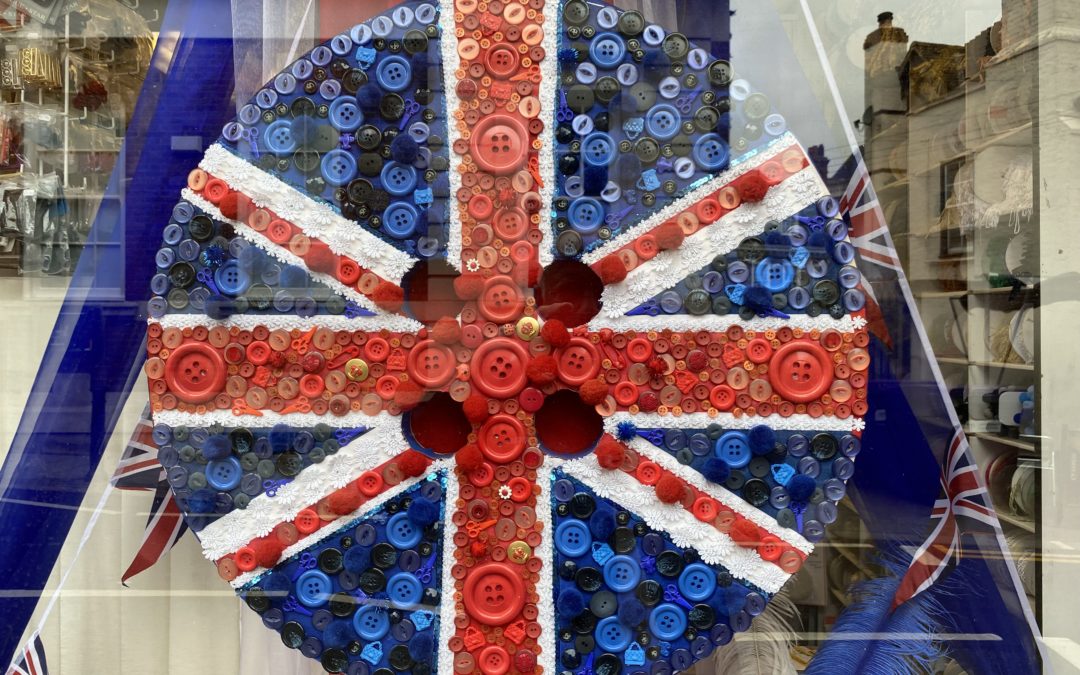 Jubilee displays from Sevenoaks businesses