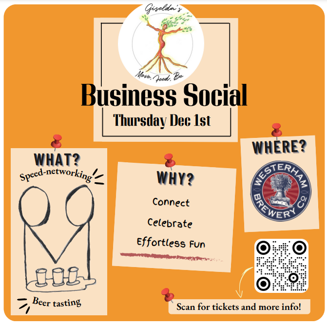 Giselda’s Business Social – December 1st