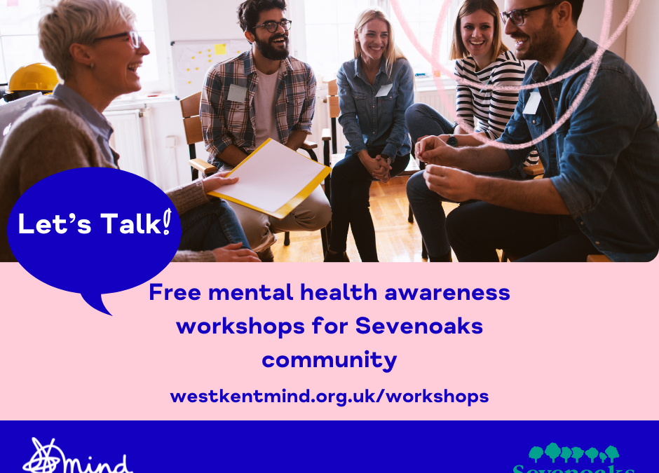 Let’s Talk! Funded mental health awareness workshops