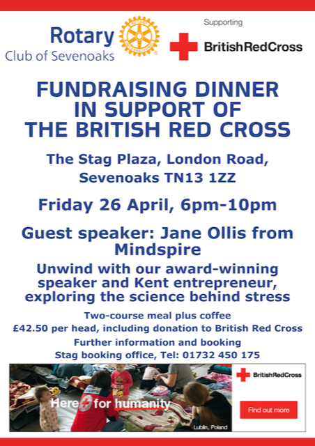 Rotary Dinner in aid of the British Red Cross