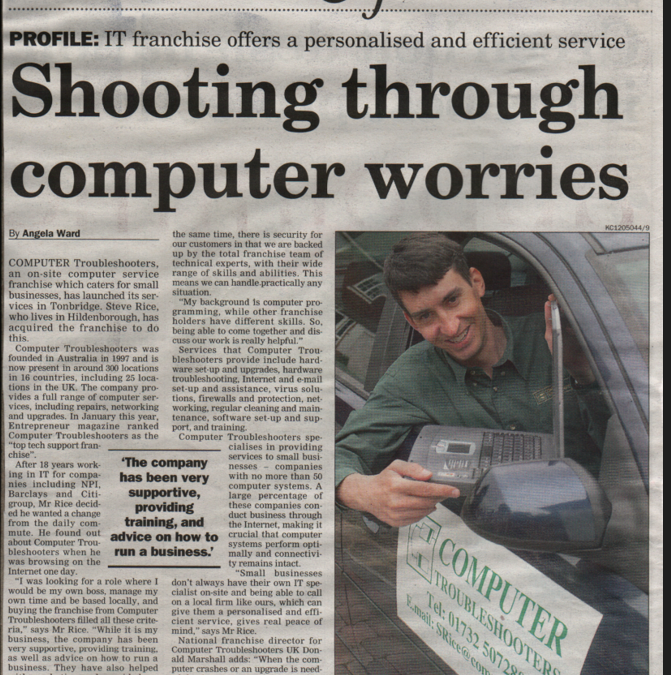 20 years: where has the time gone? – Computer Troubleshooters